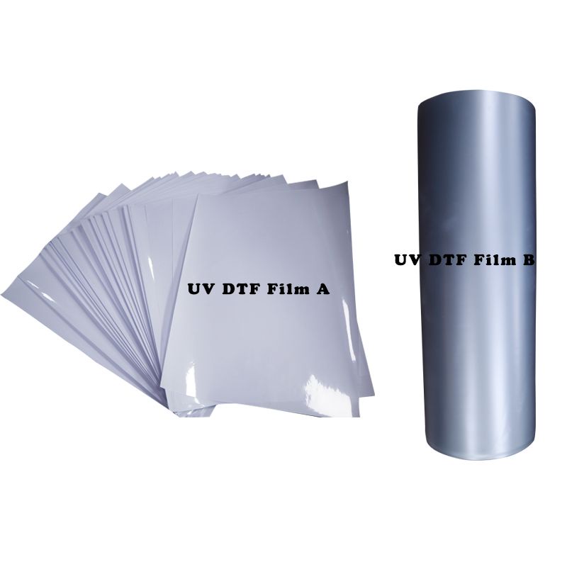100PCS UV DTF Film A3 A4 UV DTF AB Film Transfer Sticker UV DTF Printer