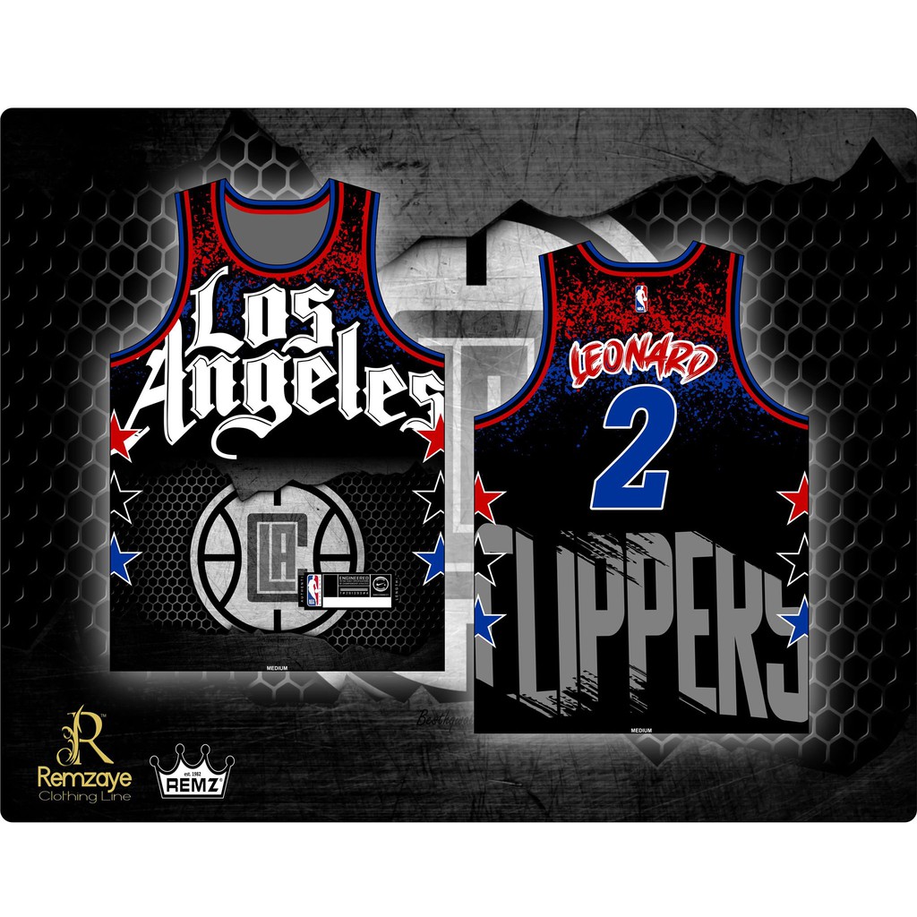 THL The NBA Clippers Full Sublimated Jersey