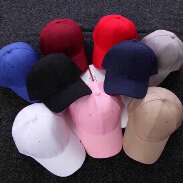 Plain coloured sale caps