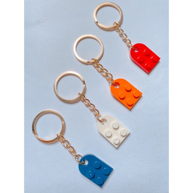 Lego on sale heart keychain