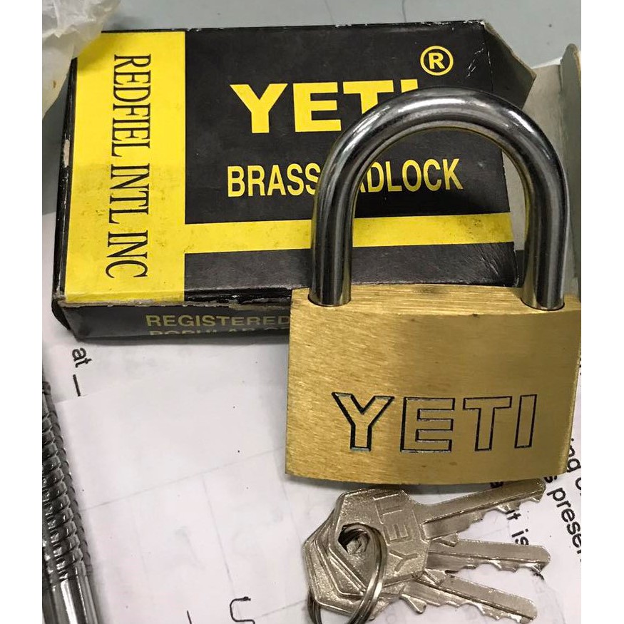 Yeti padlock store