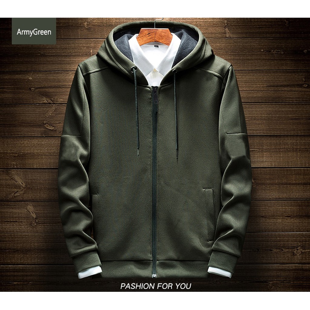 Army green hoodie mens deals