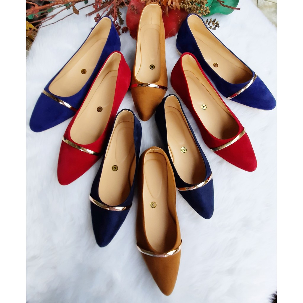 Pointed on sale belly shoes