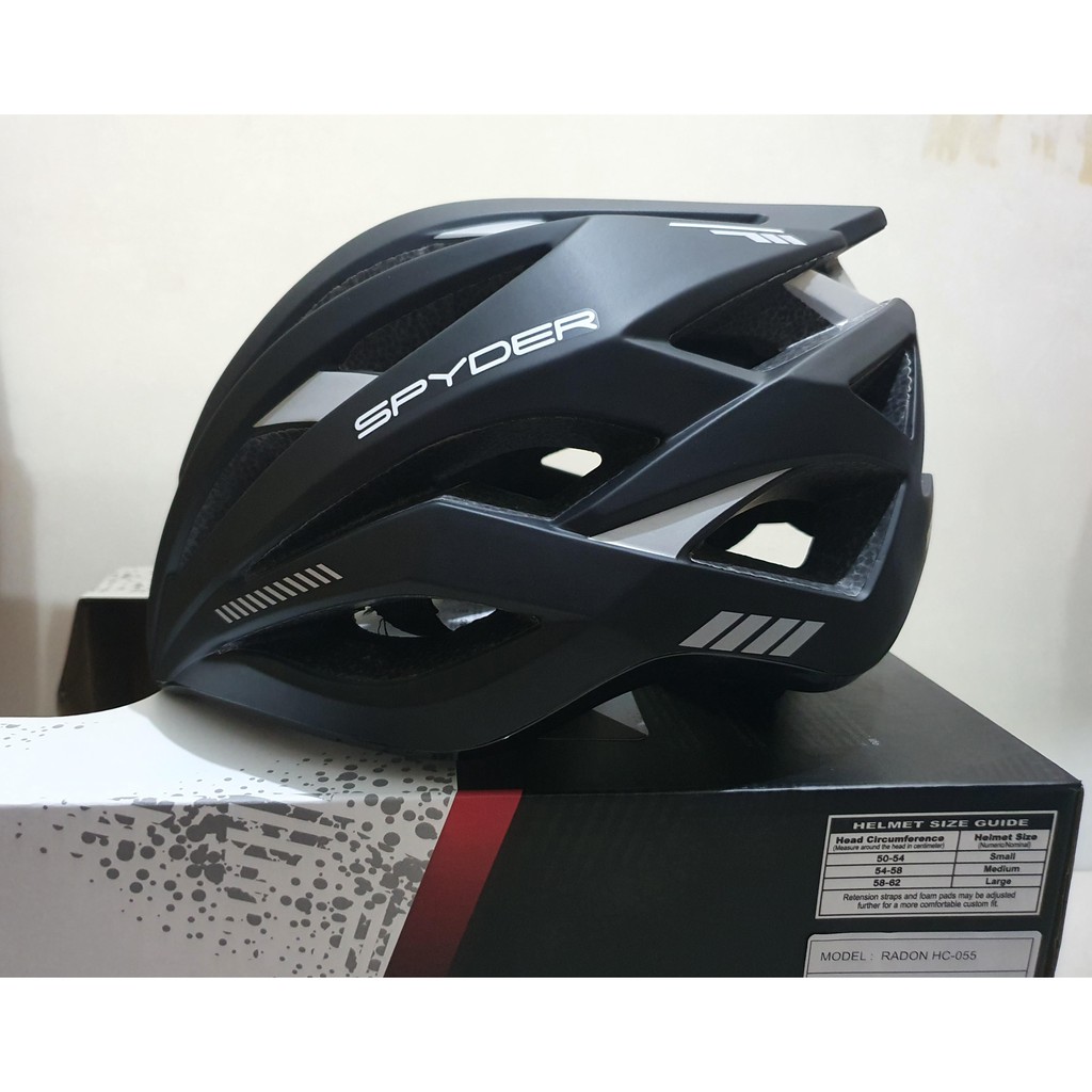 Spyder road bike hot sale helmet