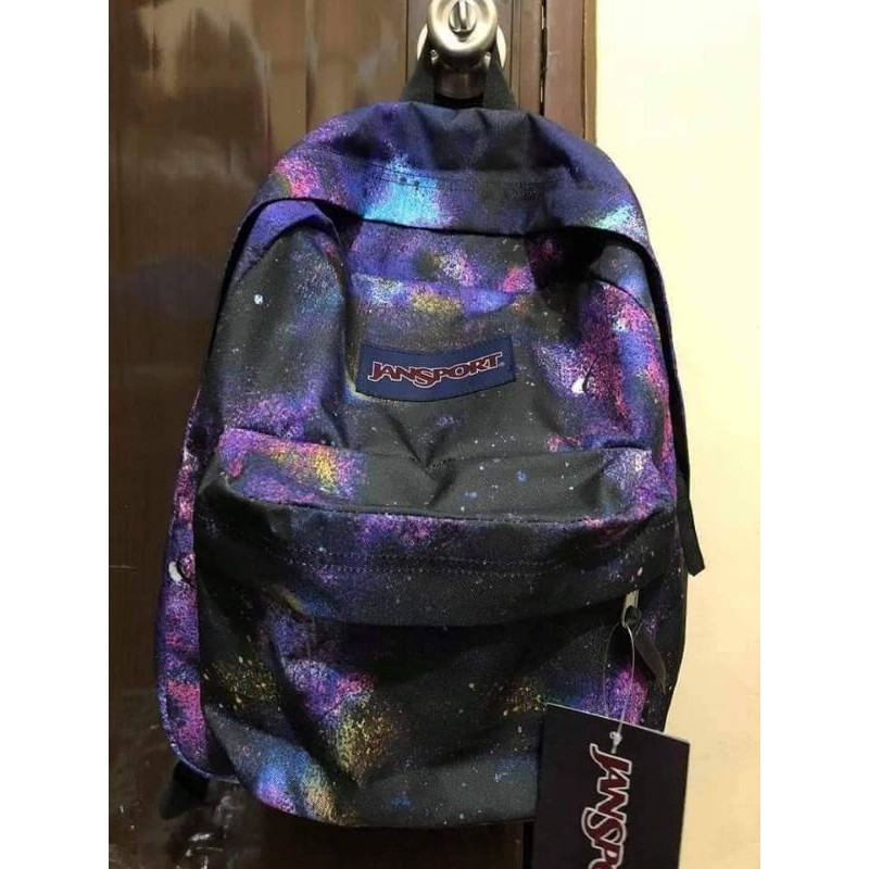 Jansport purple 2025 galaxy backpack