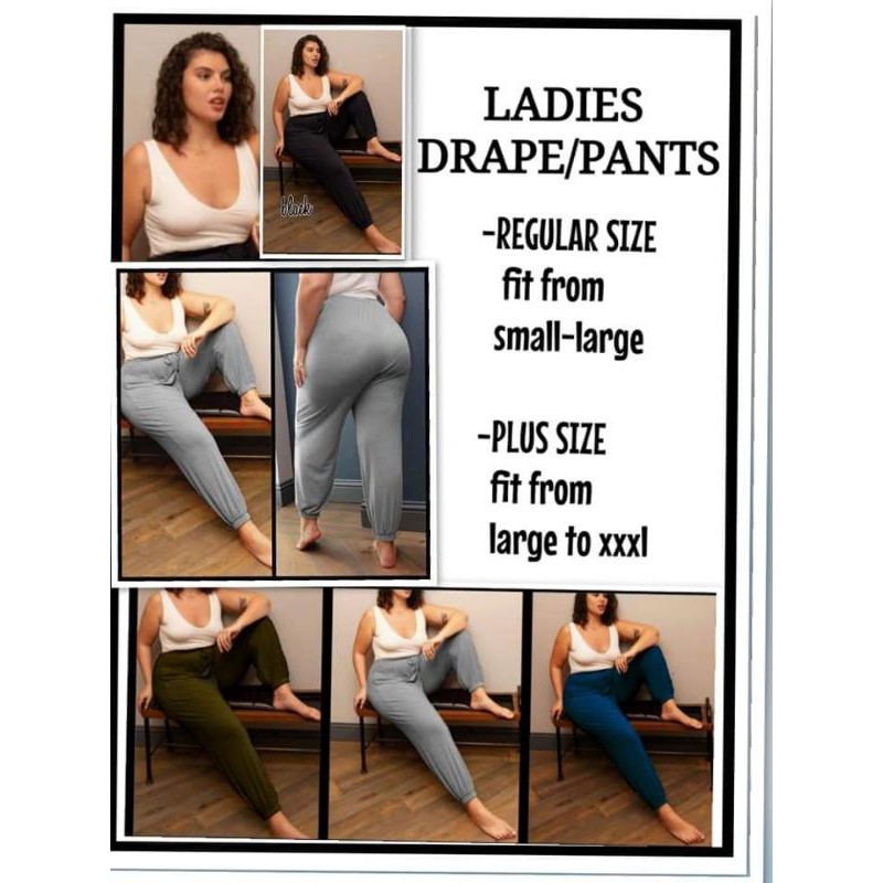 PLUS SIZE pants/trouser (Free size) and (Large to XXL)