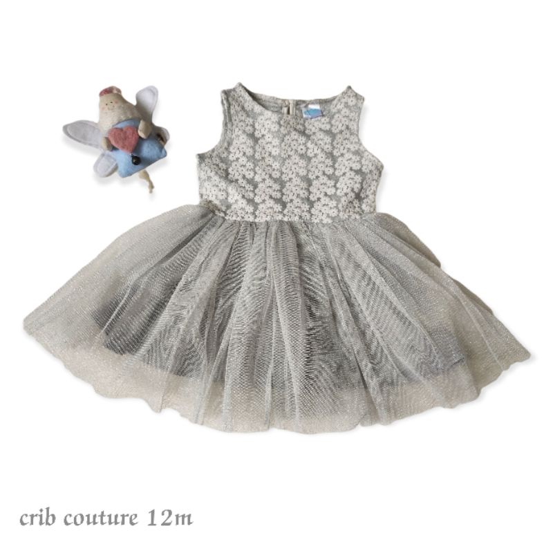 Crib couture baby store dress