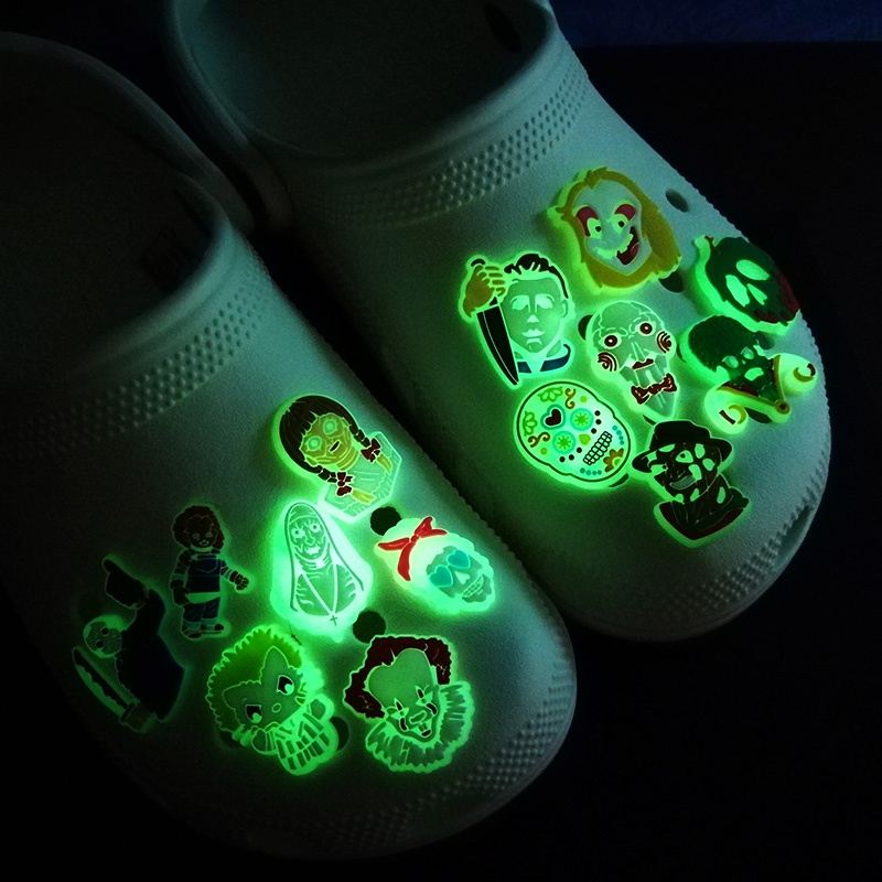Custom Shoes Charm Cartoon Rubber Croc Charms Glow in The Dark Crocs Charm  Luminous Croc Shoe Charms - China PVC Patch and Custom PVC Patch price