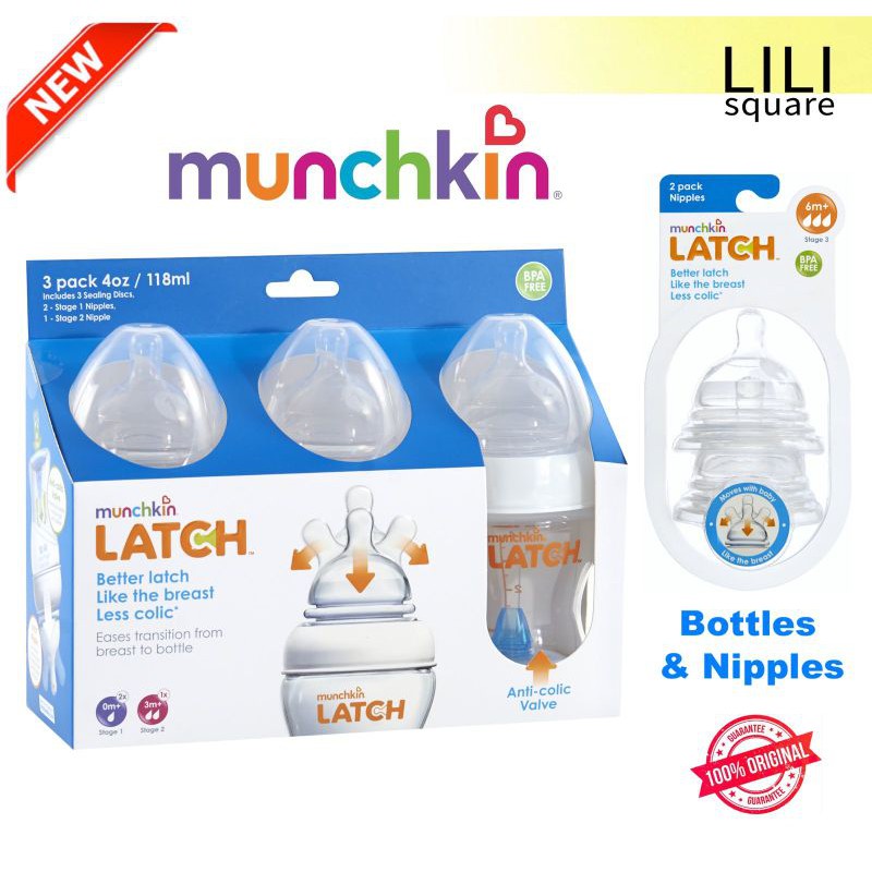 Munchkin latch hot sale 4oz bottle