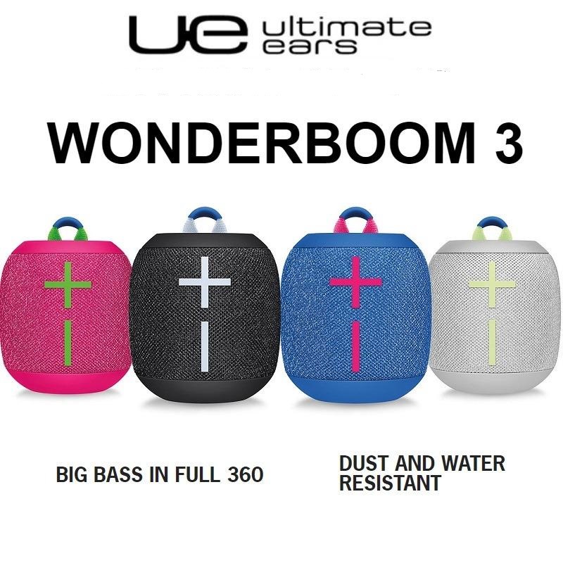 Ultimate Ears WONDERBOOM 3 Portable Wireless Bluetooth Speaker