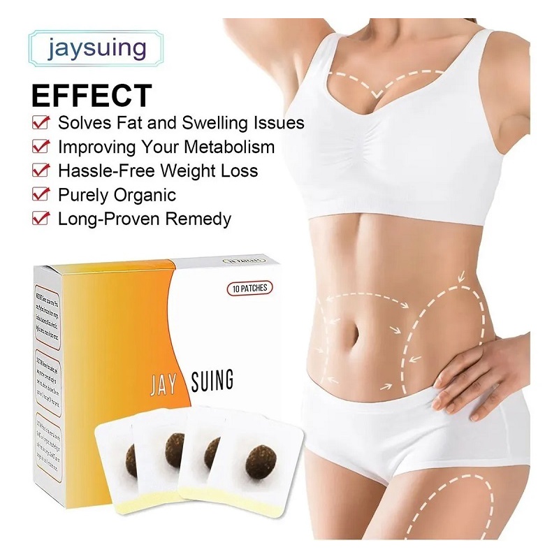 10/30Pcs Magnetic Abdominal Slimming Products Slim Patch Navel Stick Lose  Weight Cellulite Fat Lose Burning Detox Belly Adhesive