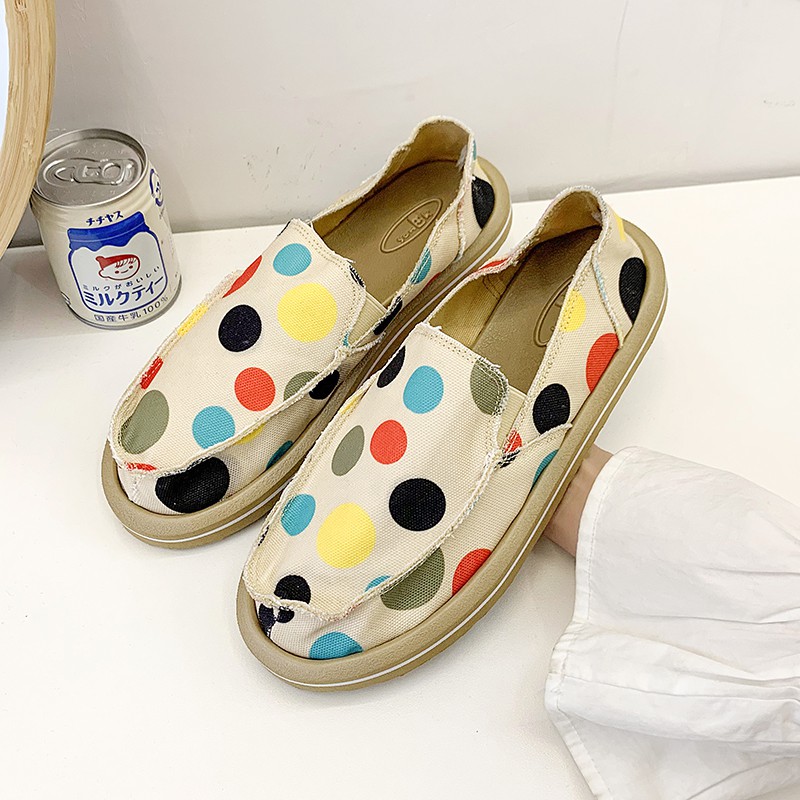 Women's Sanuk Hot Dotty Slip-On Pumps