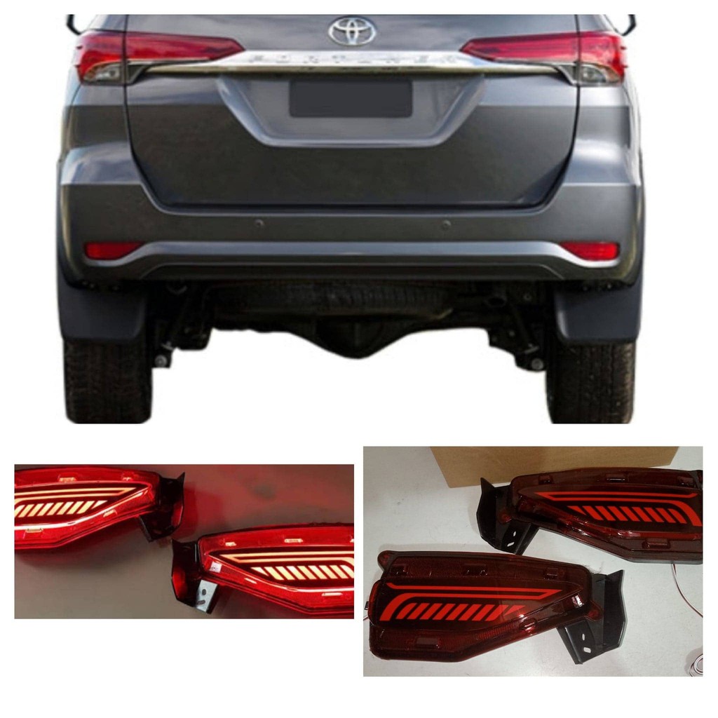 Rear Bumper Diffuser For Toyota Fortuner Legender In Jumbo