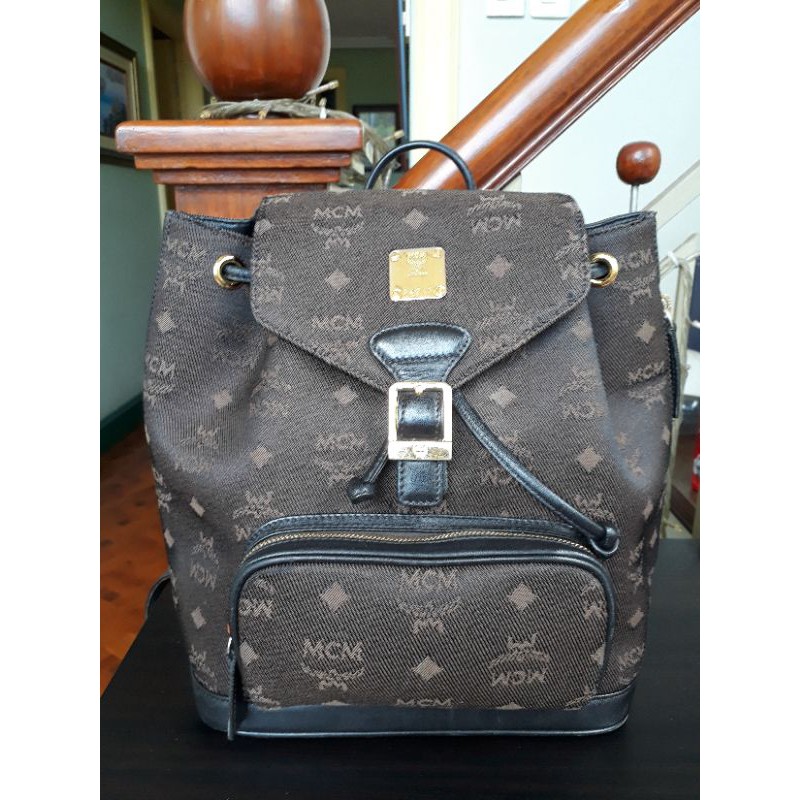 Louis Vuitton Monogram Khaki Mini Lin Montsouris GM Backpack