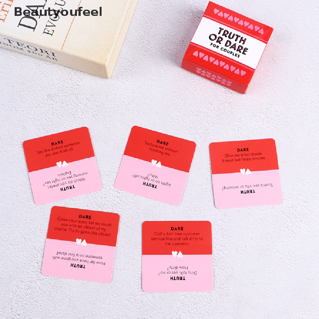 Truth Or Dare For Couples Cards Games | Shopee Philippines