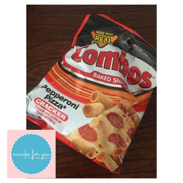 Combos Baked Snacks Pepperoni Pizza