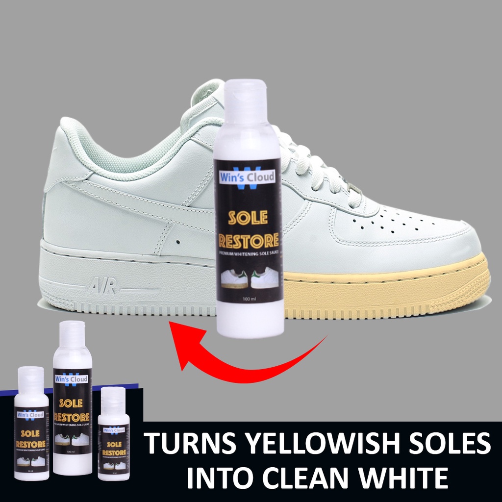 How to restore deals white soles