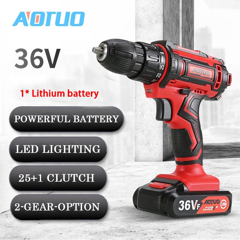 Cordless drill 36v new arrivals