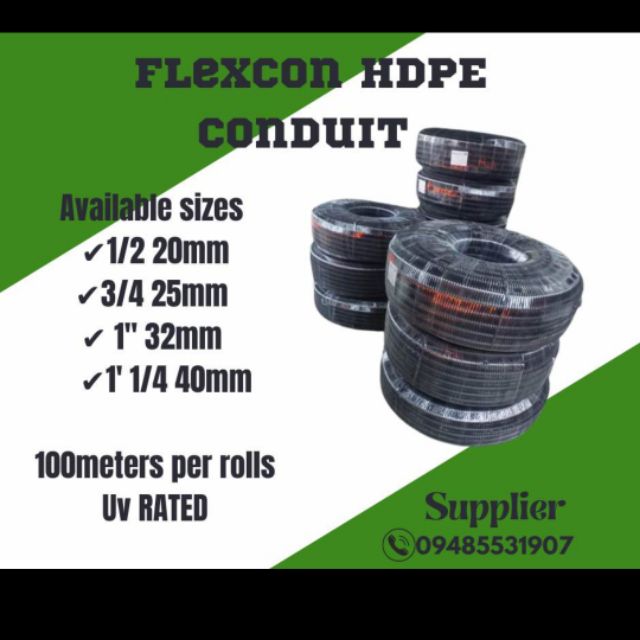 Flexcon HDPE Conduit Supplier, Online Shop | Shopee Philippines