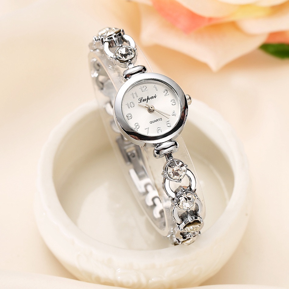 Diamond sale watch bracelet