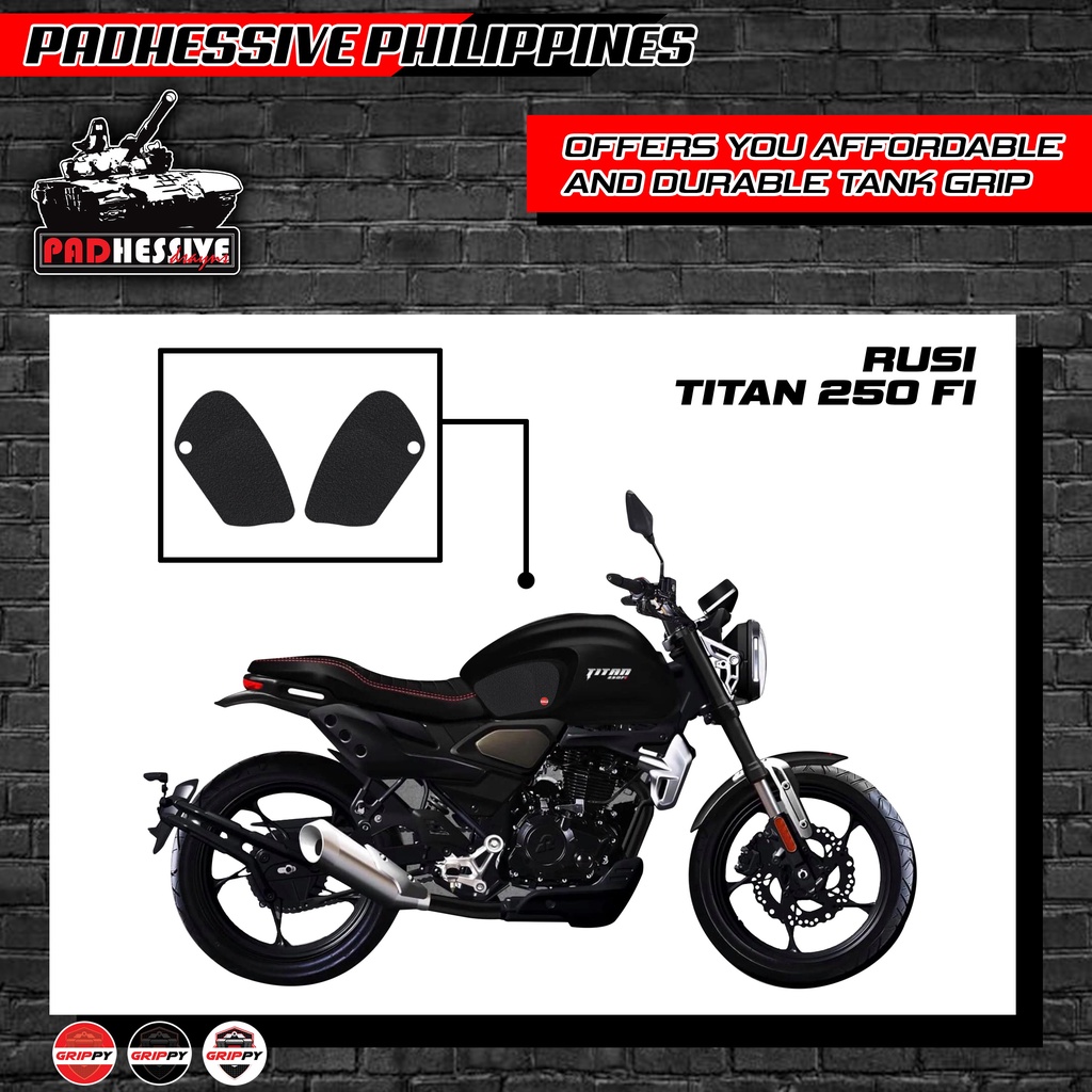 rusi titan 250 black