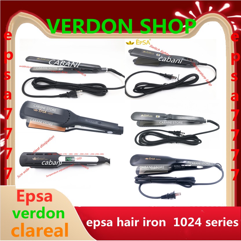 epsa hair iron 1024 series 118 Shopee Philippines