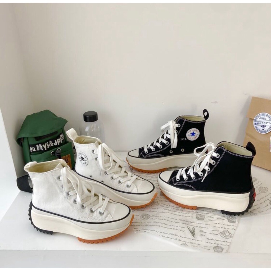 海外限定】Converse Run Star Hike 24.0cm厚底 - スニーカー