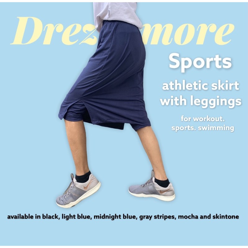 Modest athletic hotsell skirts with leggings