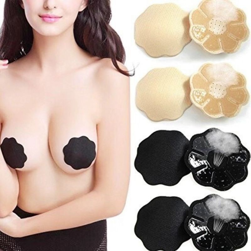 Self Adhesive Cover Bra Pad Patch Breast Shaper set (1 pair)