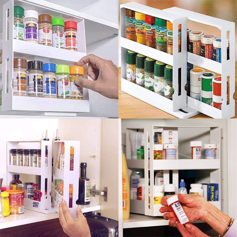 Kitchen movable spice rack Shopee Philippines