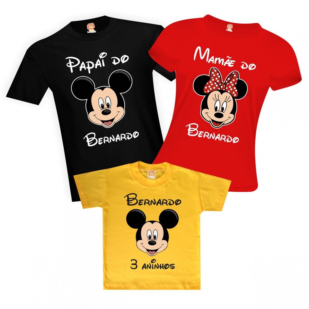 Mickey mouse deals shirts for family