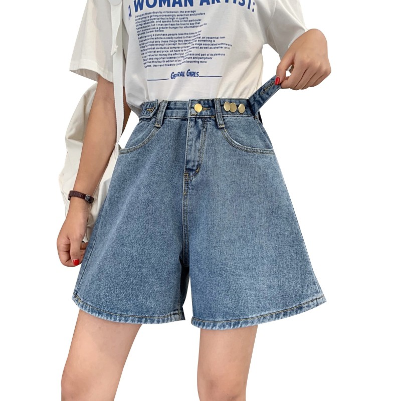 Loose best sale shorts denim