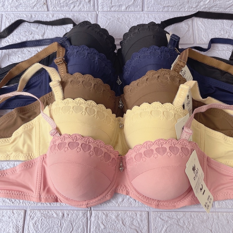 Gather Push Up Lace Sexy Showing Larger Size 32/34/36/38A/B Bra