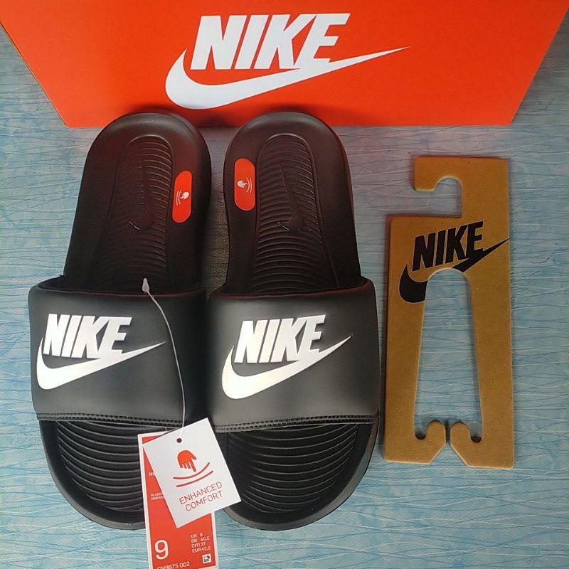 Nike slide with back strap hot sale