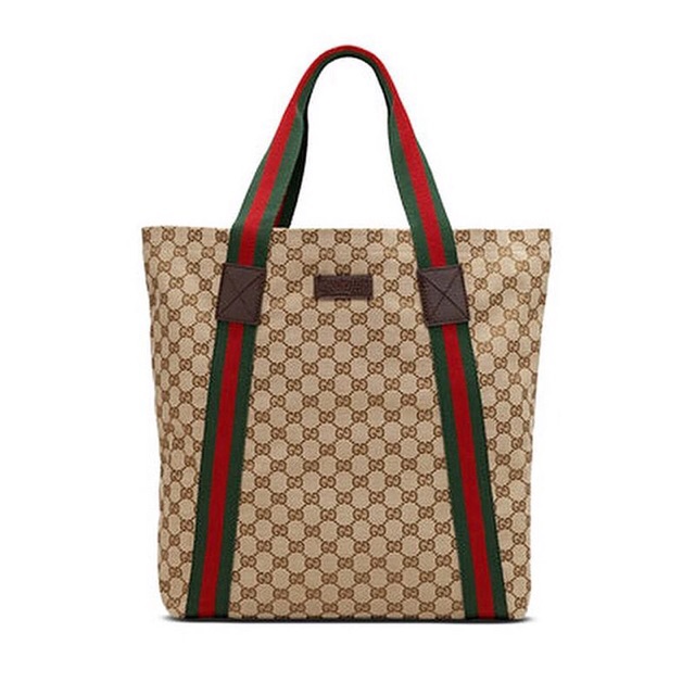 Gucci Monogram Tote Bags