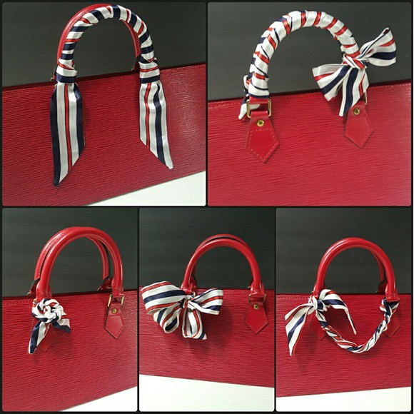 Imported Twilly Bag Handle Wrap / Bag scarf (Pair already)