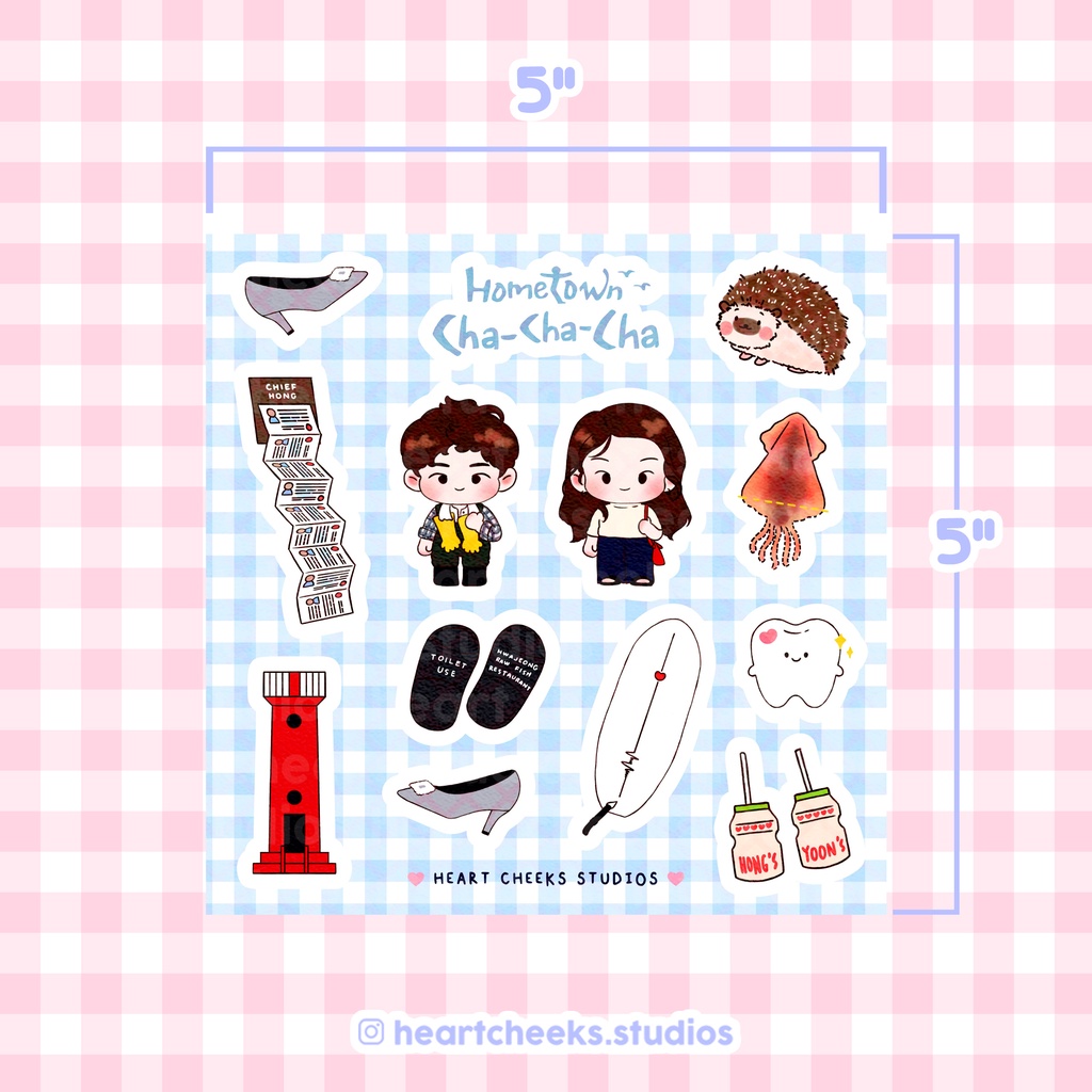 Hometown Cha Cha Cha Stickers Kdrama Stickers 