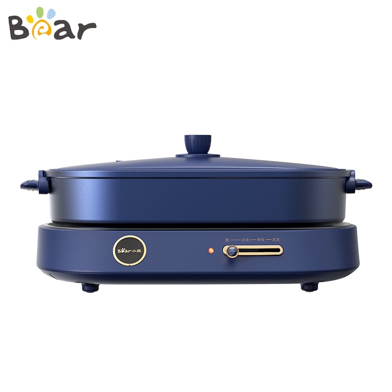 Bear/Little Bear DHG-C40D5 Electric Hot Pot Household Multi-functional Split  Type Electric Barbecue Furnace Shabu Roast One Pot