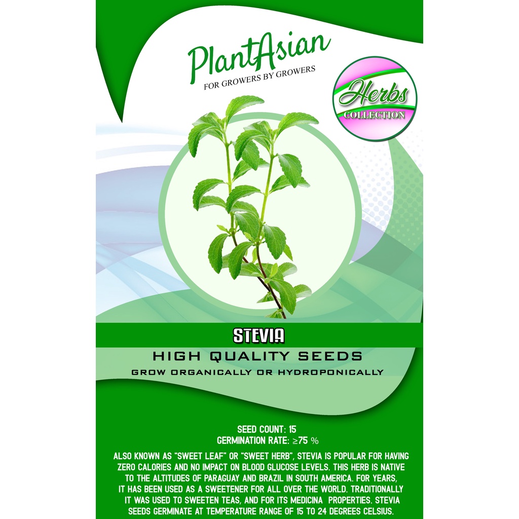 Stevia Seeds - Sweet Herb