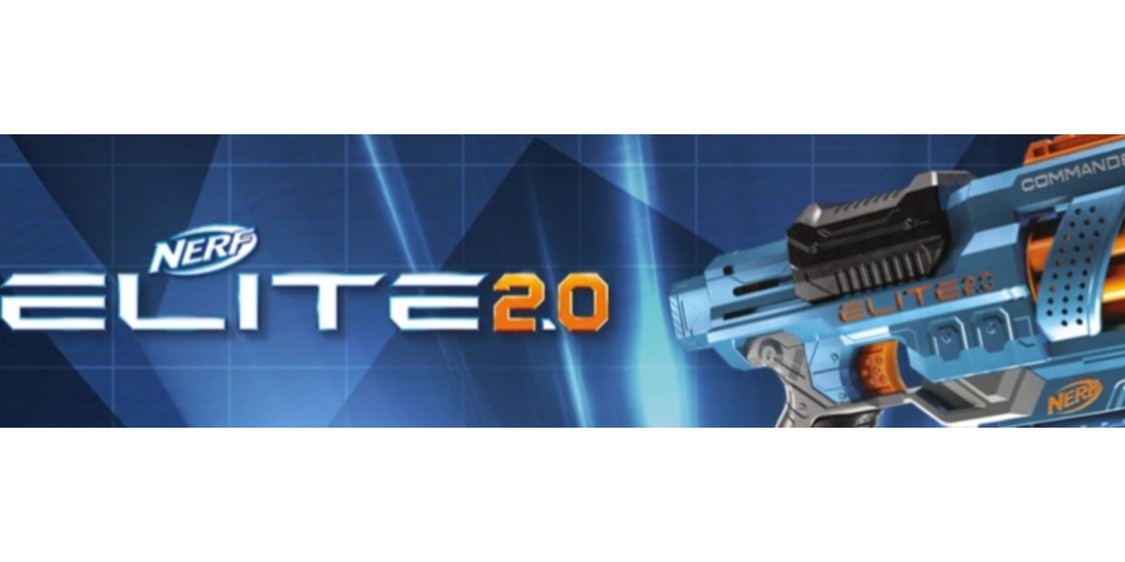 Nerf Elite 2.0 Eagle Point Slam-Fire Sniper Rifle 
