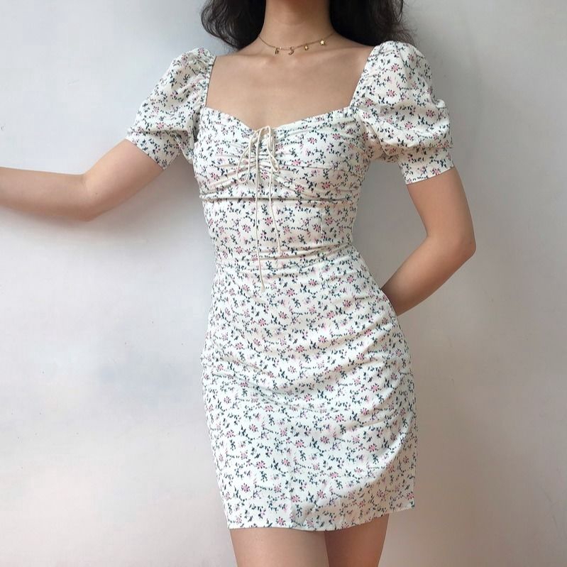 Floral 2024 dress shopee