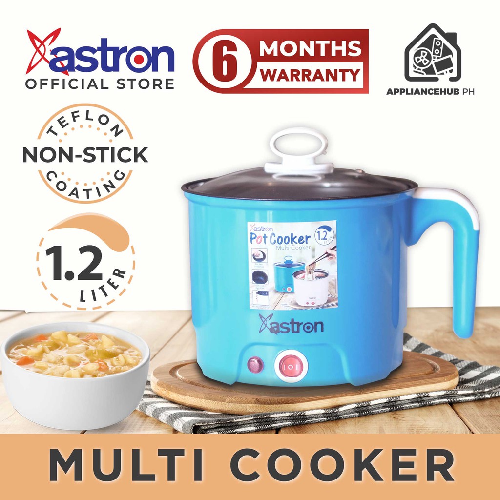 Astron Pot Cooker Blue 1.2L 450W Multi cooker Electric cooker