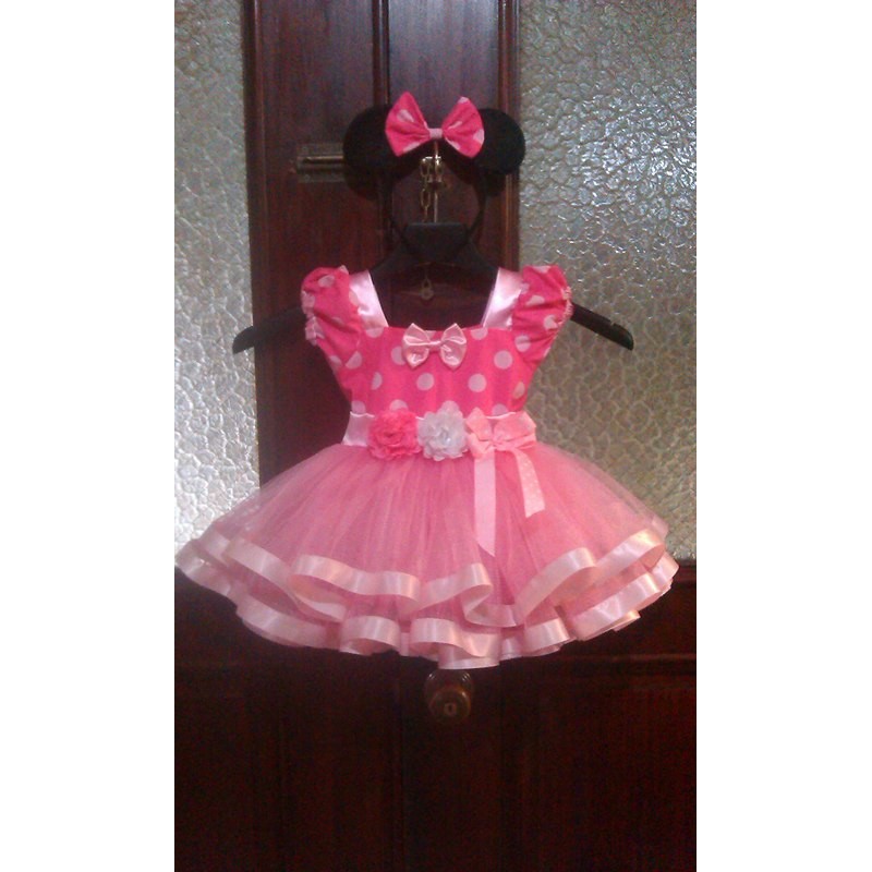 Baby pink outlet minnie mouse costume