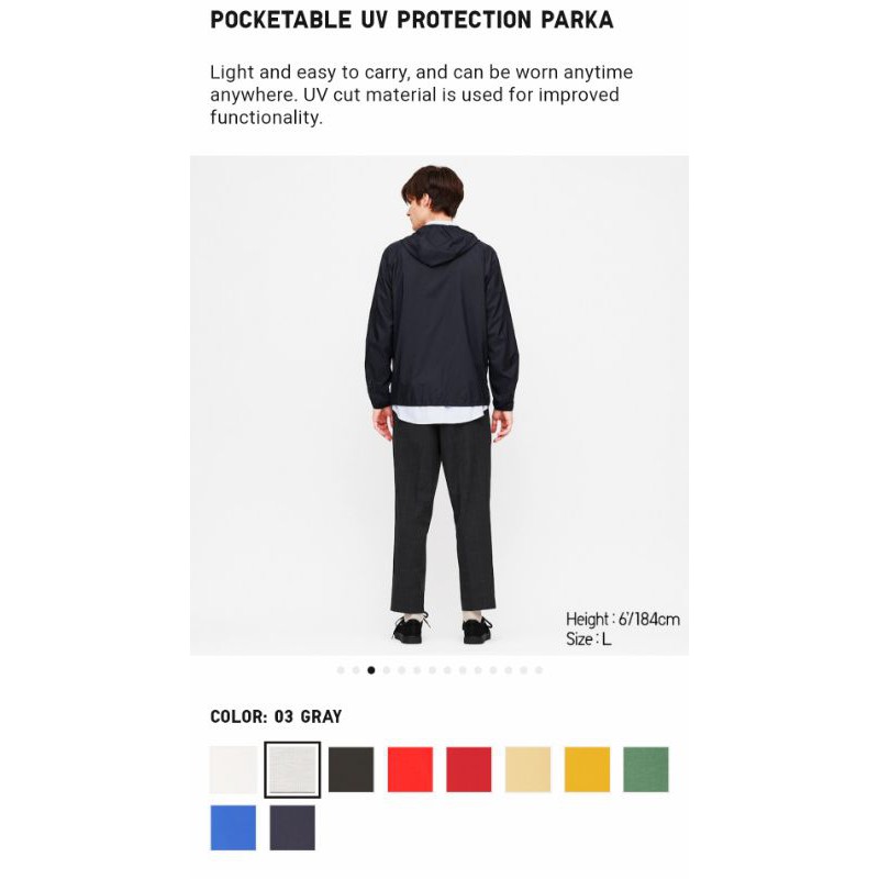 Pocketable uv hotsell cut parka