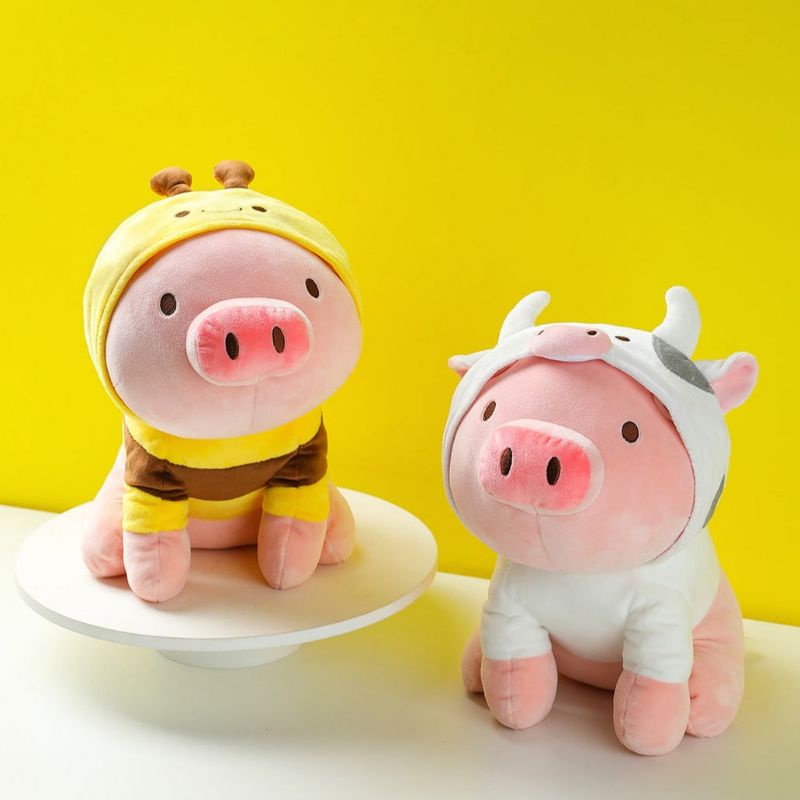 Miniso pig stuffed clearance toy