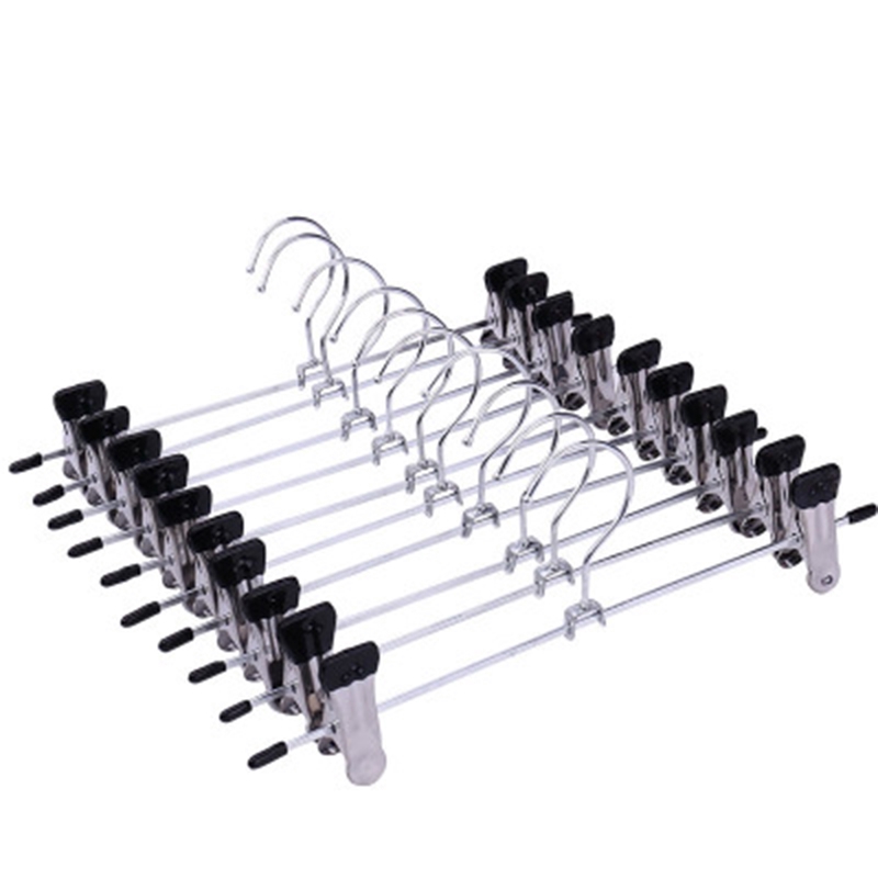 Silver skirt clearance hangers