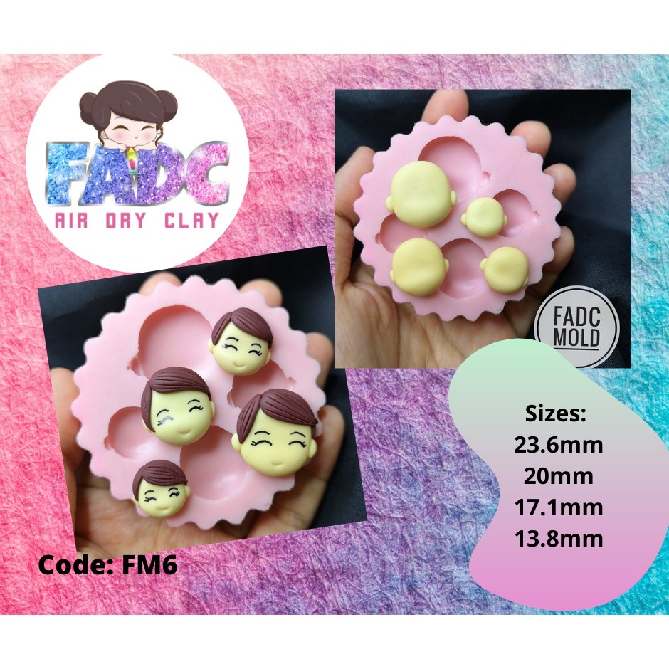 SM06 Chibi Face Mold - Face Molder