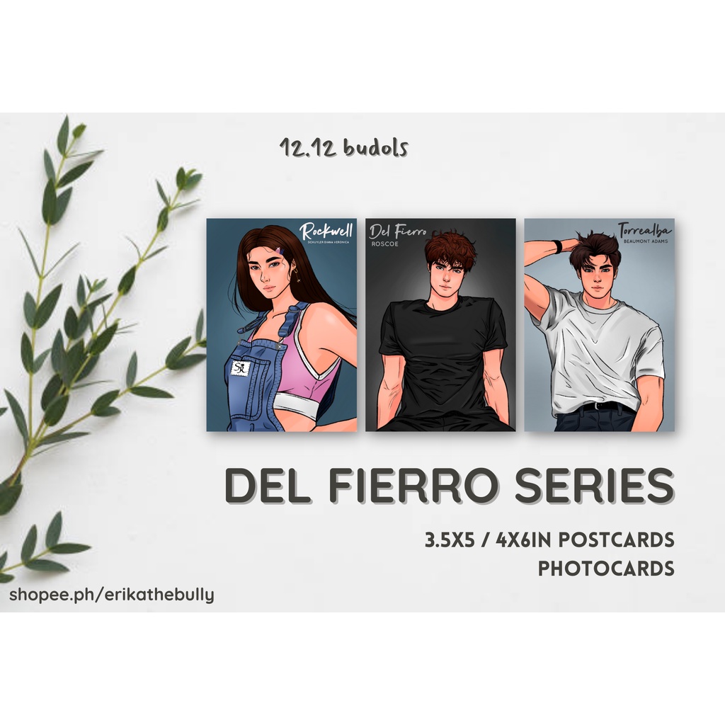 DEL FIERRO SERIES PHOTOCARDS Shopee Philippines