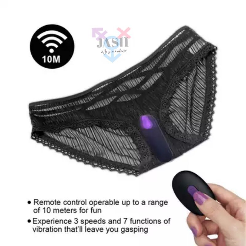 JASH Rechargeable Panty Vibrator Wireless Jump Egg Vibrator With