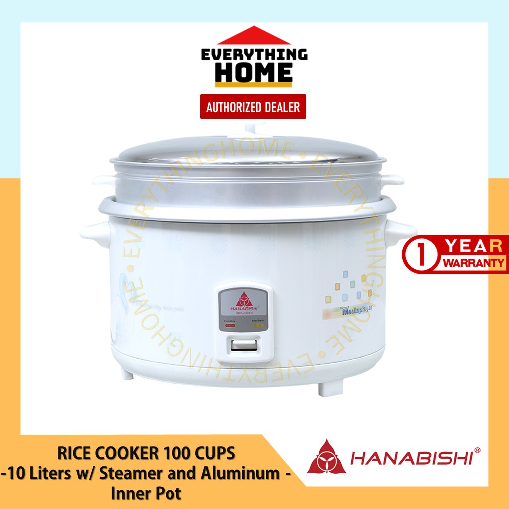 Hanabishi Rice Cooker (available in different sizes) HHRCFS